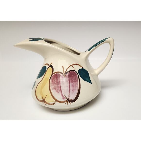 Purinton Pottery 3 QT Dutch Jug Pitcher Apple Pear Ice Lip Slipware - Picture 3 of 7